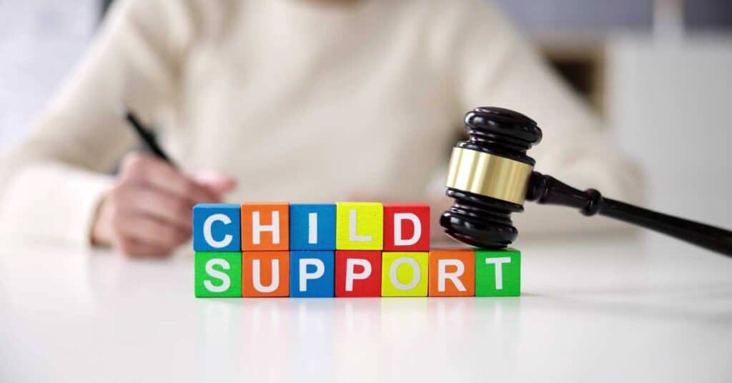 child support take a personal injury settlement in california